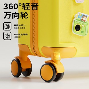 儿童行李箱16寸男女孩万向轮皮箱卡通拉杆箱N小型可登机收纳旅行