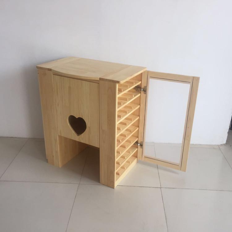 幼儿园口杯架茶杯柜水杯柜保温桶柜实木水桶柜毛巾口杯一体柜儿童