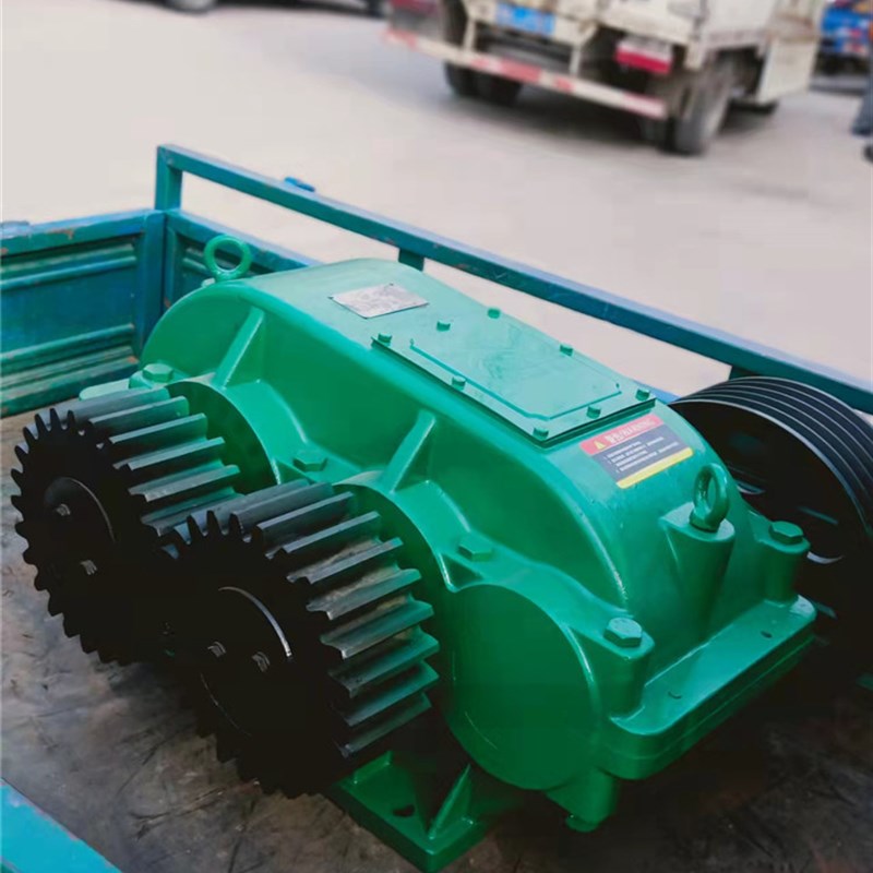 硬齿轮面卧式搅拌机JS500750 1000减速机提升卷扬机皮带轮外壳