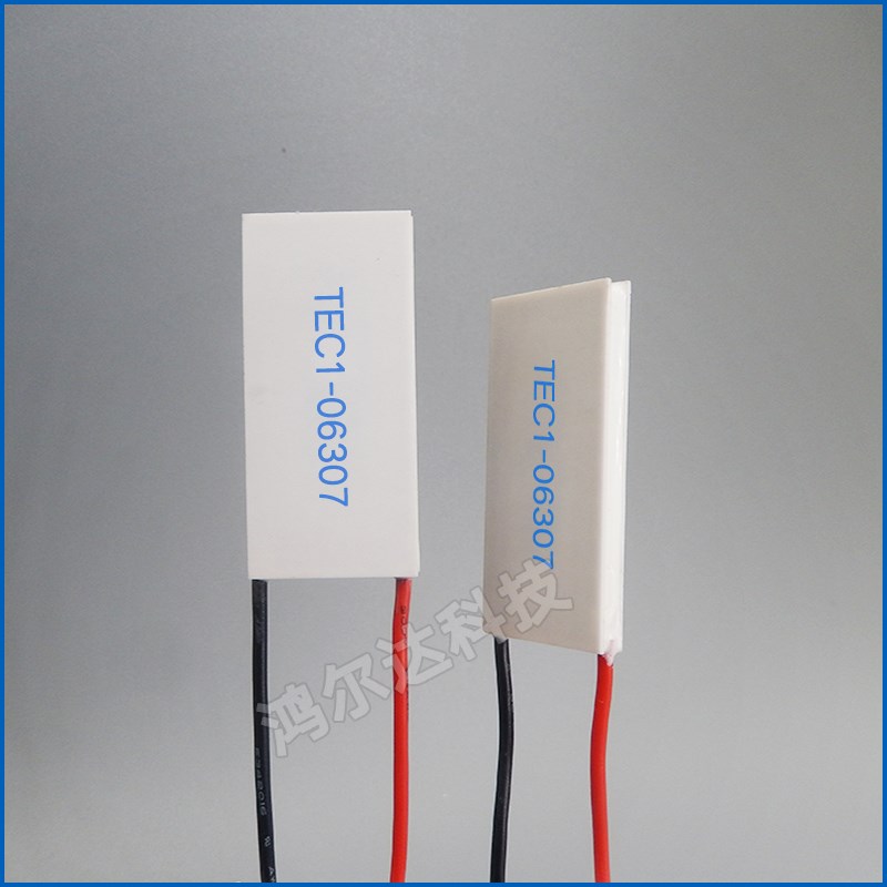 TEC1-06307/6307长方形制冷片尺寸20*40MM 7A 功率30W 温差致冷片
