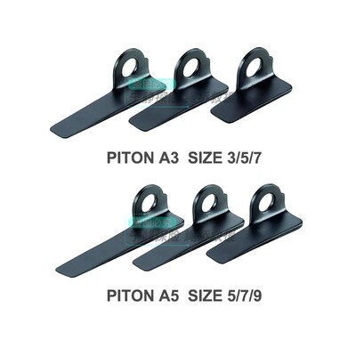 索乐克Singing Rock PITON A3 A5楔形岩锥片锥岩钉传统攀固定锚点