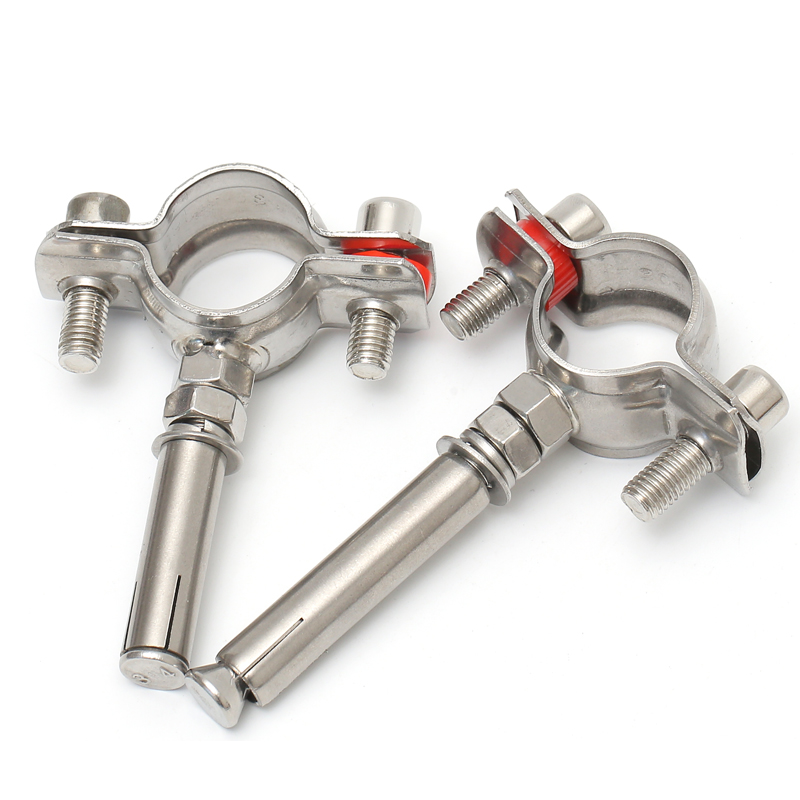 膨胀抱箍不锈钢吊卡304管夹75PVC管箍25PPR卡箍排水管吊码110管码