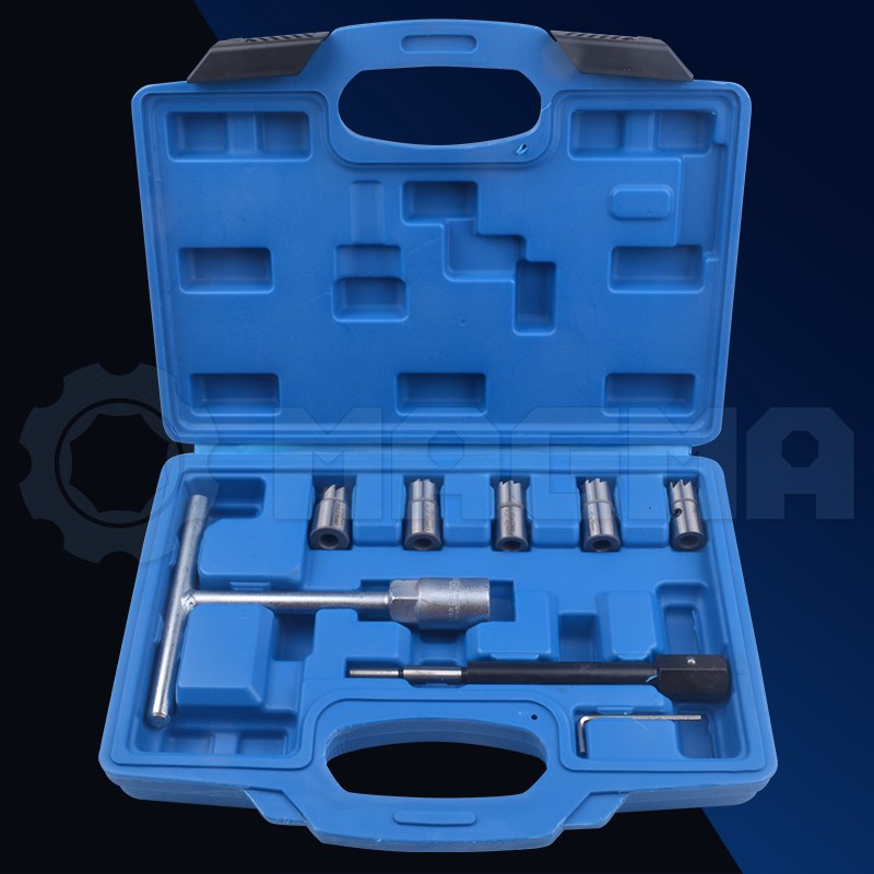 7件套柴油喷油嘴清洗工具/柴油喷油嘴铰刀/喷油嘴座修护组清除器