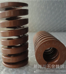 日本大同茶色DB60x60-60x300昆山弹簧压缩 矩形弹簧模具配件