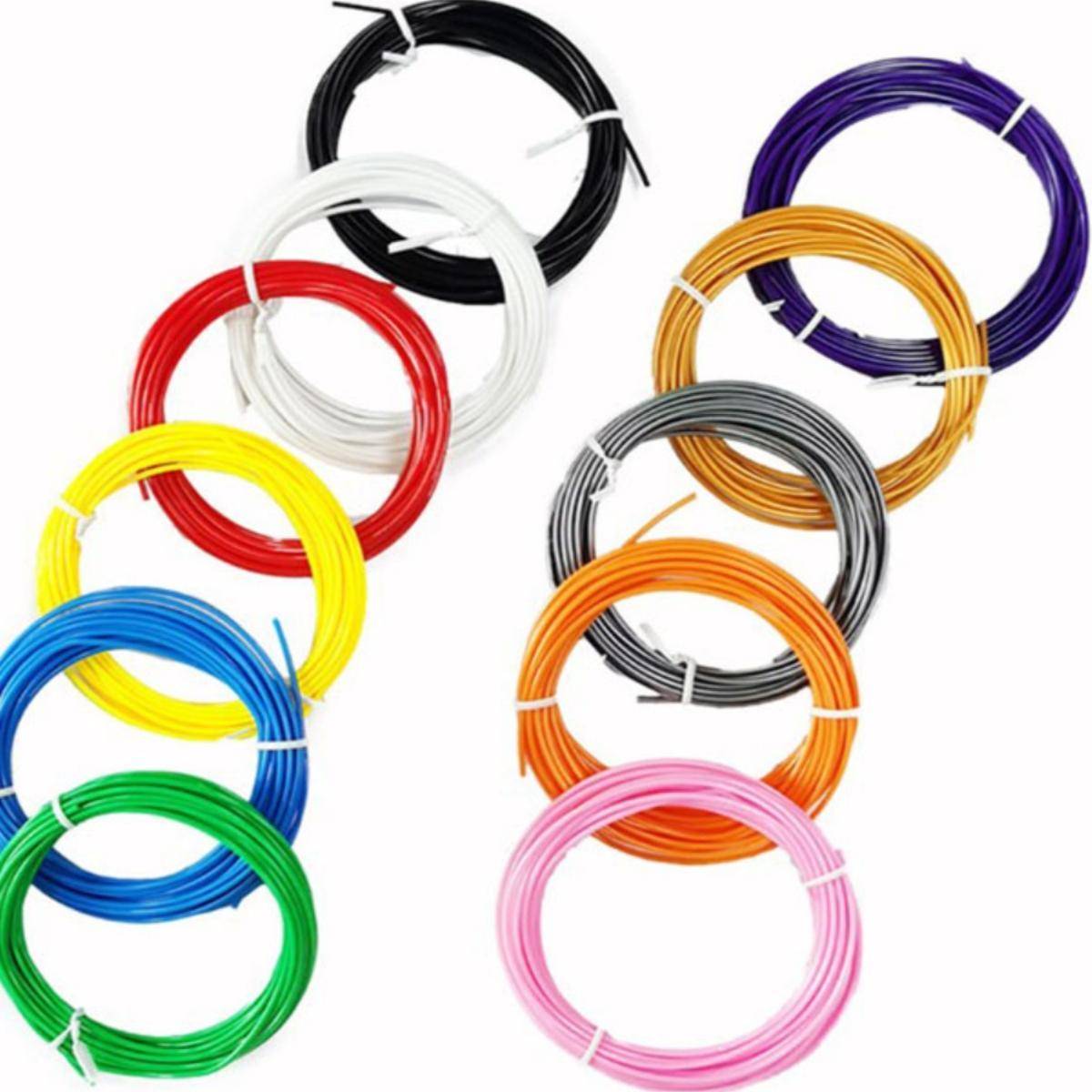 通用3d打印笔用高温PLA耗材料三D立体涂鸦绘画笔 1.75mm胶条线圈