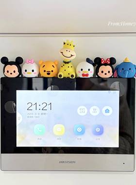 “新家的一百个快递”DIY可视门铃玄关装饰摆饰开 关面板装饰品