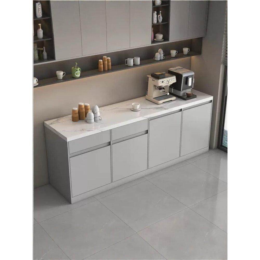 水吧台一体柜办公室茶水间吧台靠墙公司大理石水槽咖啡台客厅定制,住宅家具,餐边柜,淘宝优惠券,粉丝福利购,淘宝优惠卷