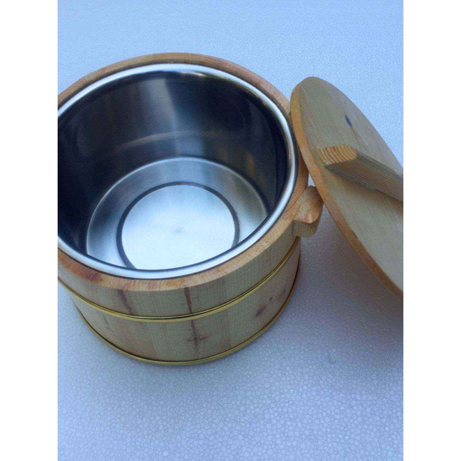 木桶饭保温木桶商用圆形带盖酒店饭店寿司盛饭桶小号木桶装饭餐具,餐饮具,饭盒/保温桶/保温提锅,淘宝优惠券,粉丝福利购,淘宝优惠卷