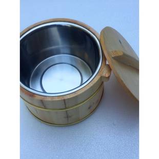 木桶饭保温木桶商用圆形带盖酒店饭店寿司盛饭桶小号木桶装饭餐具