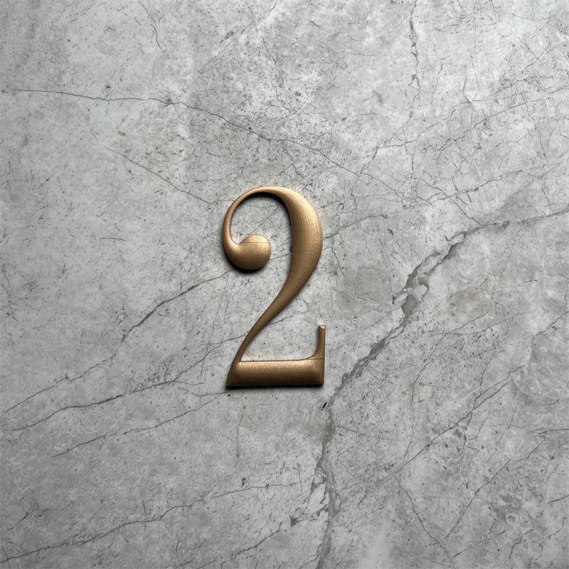 订制别墅数字门牌号入户家用住宅酒店餐厅民宿饭店简约宾馆会所