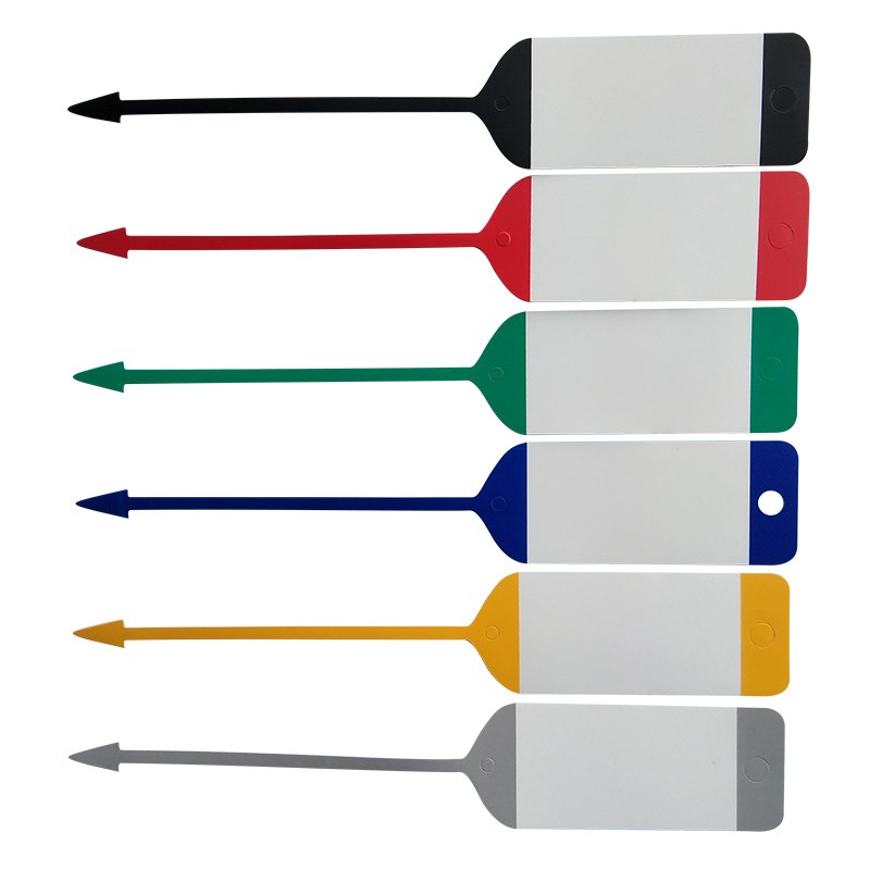 现货标签吊牌挂牌记号牌一体式双面可H写字适用各行业防水撕不烂