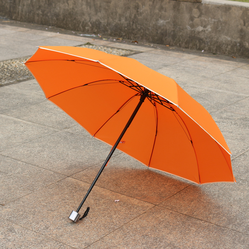 10骨折叠雨伞晴雨两用三折商务伞男遮阳定制广告礼品伞印Y字印log