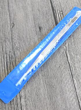 18CM不锈钢镊子 16cm带齿镊子高硬度合金夹子特尖镊子