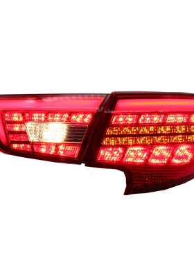 适用于丰田锐志尾灯2014-2019尾灯总成LED改装专用红色款转向流水