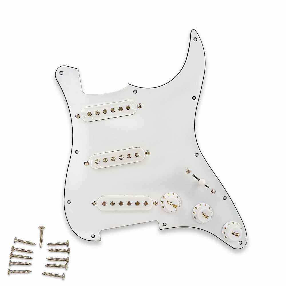 电吉他单单单双切面拾音器电吉他面板拾音器ST单单单面板拾音器