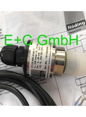 noding P115-400-G161-T压力传感器0-100mbar