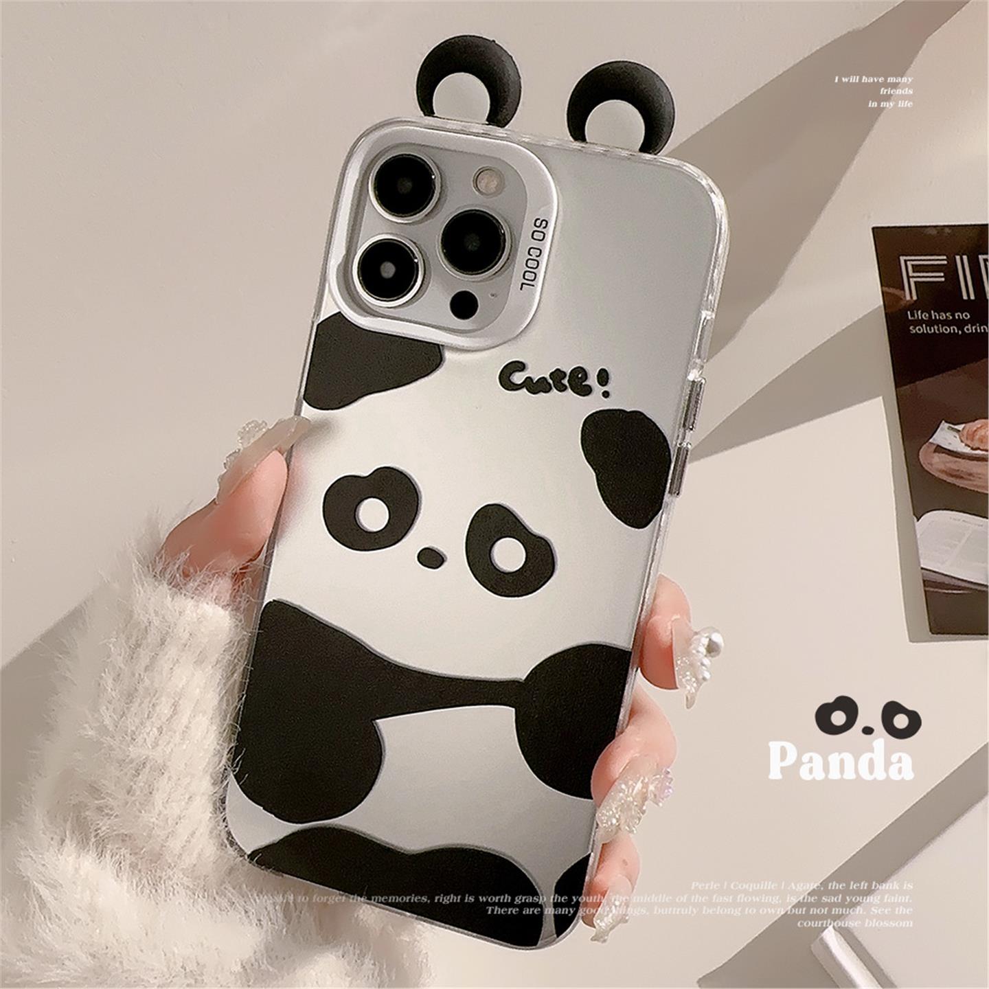 大耳朵熊猫iphone15适用16