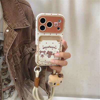 插卡贴皮三只猫适用苹果17