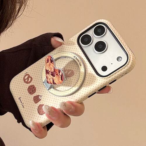 曲奇饼干磁吸支架苹果iPho