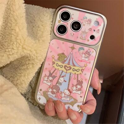 旋转木马卡通适用iphone17手机壳