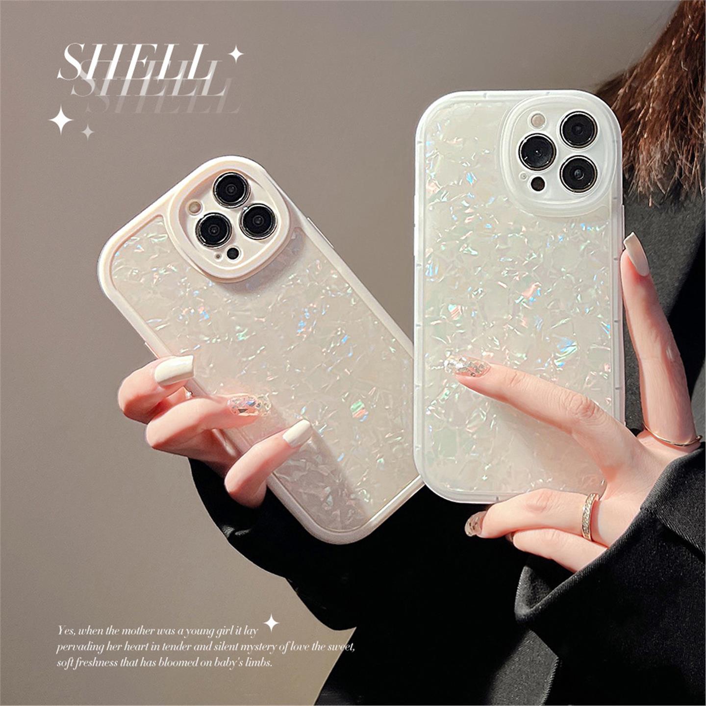 ins梦幻贝壳纹phoe17rma