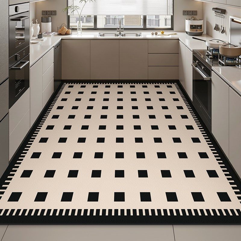 厨房地毯垫高级感防滑防油全铺地垫耐脏免洗可擦硅藻泥吸水垫整铺,居家布艺,厨房地垫,淘宝优惠券,粉丝福利购,淘宝优惠卷