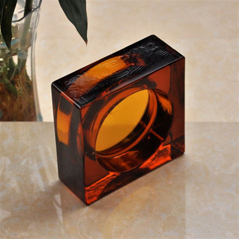 150太阳纹实心玻璃砖网红水y晶方砖隔断彩色背景客厅玄关透光超白