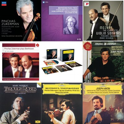 T139 祖克曼 Pinchas Zukerman小提琴家FLAC分轨无损音源合集88CD
