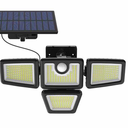 热销太阳能灯照明LED灯人体感应灯防水花园家用农村照明户外庭院
