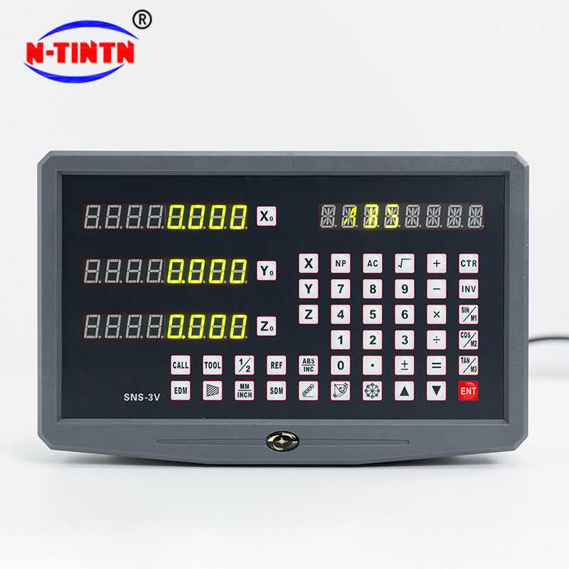 厂家直供SNS两轴三轴铣床车床磨床多功能光栅磁栅尺电子尺数显表