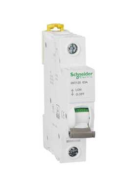 施耐/德IINT125 80A 1P A9S68180小型隔离开关原装 现货