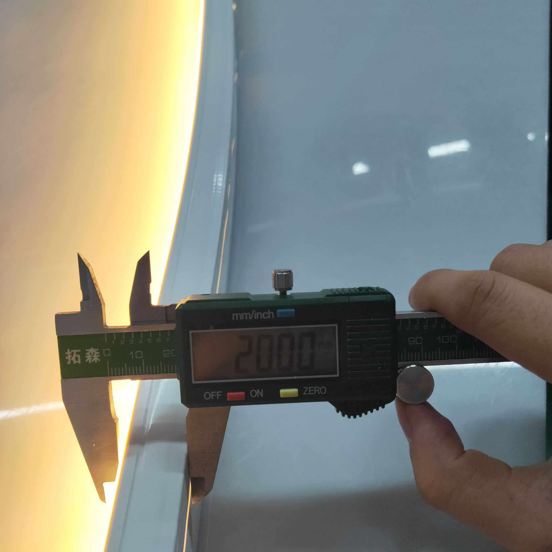 LED低压正发光30*20霓虹灯带一体挤出线性灯条专用工程室外装