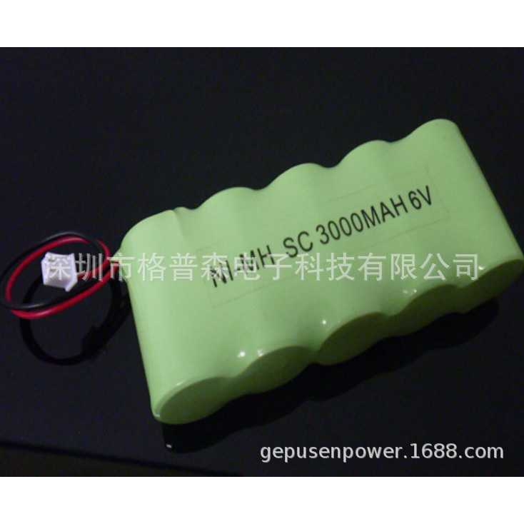 镍氢3号Ni-MH SC3000mAh 6V电池组电动手电钻 吸尘器 扫地机电池