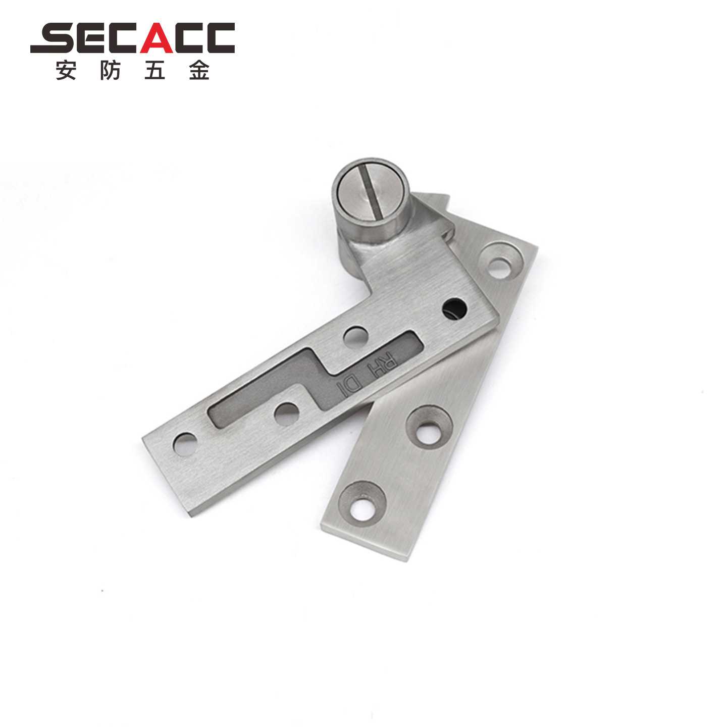 secacc偏心转轴合页360度旋转门轴暗藏合页上下铰链重型天地轴