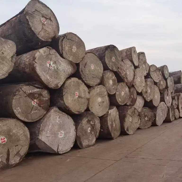 可西浦原木木料加工茶盘菜板棺木可实木木材板材非洲木