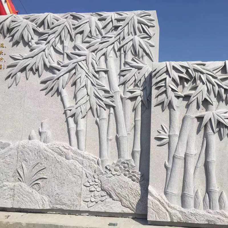 石雕浮雕景墙大理石雕刻壁画花岗岩校园汉白玉园林广场大型文化墙