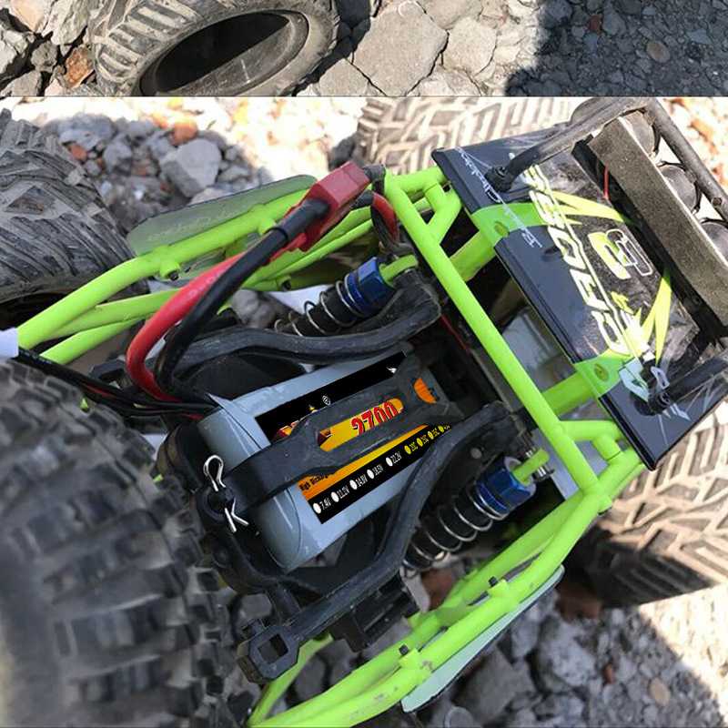 厂销鹰王适用伟力12428 12429 RC遥控车1:12电池7.4V 2700mAh 45C