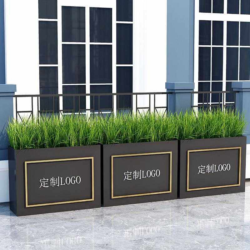 户外铁艺花箱组合售楼部隔断花槽商业街广场景观花坛大型种植箱,电子元器件市场,其它元器件,淘宝优惠券,粉丝福利购,淘宝优惠卷
