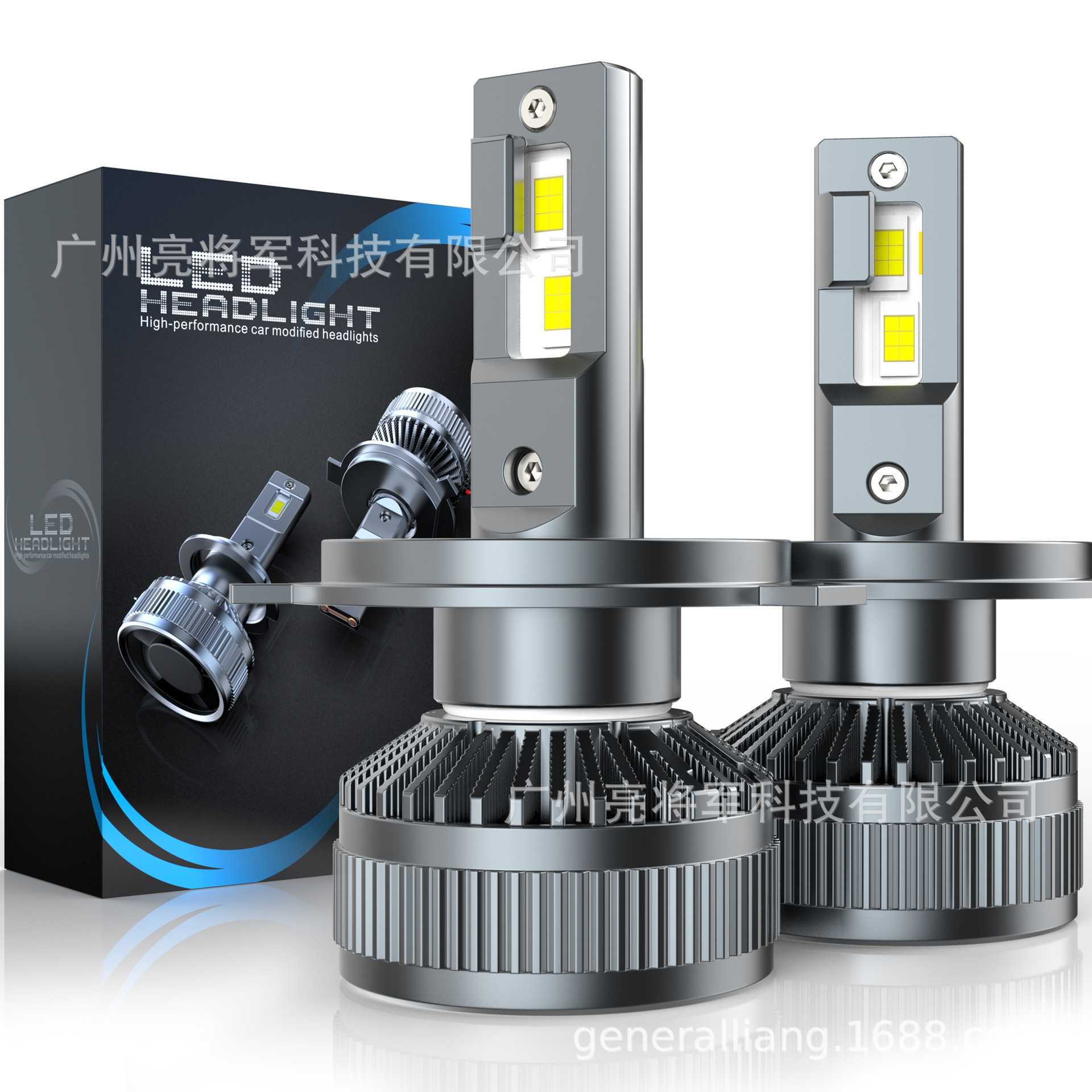 V28LED汽车大灯led24V大货车H7H11H4LED雾灯前车灯改装大功率车灯