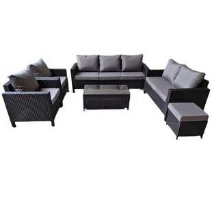 豪华圆藤室外沙发休闲藤沙发花园庭院藤椅客厅阳台藤沙发单位组合