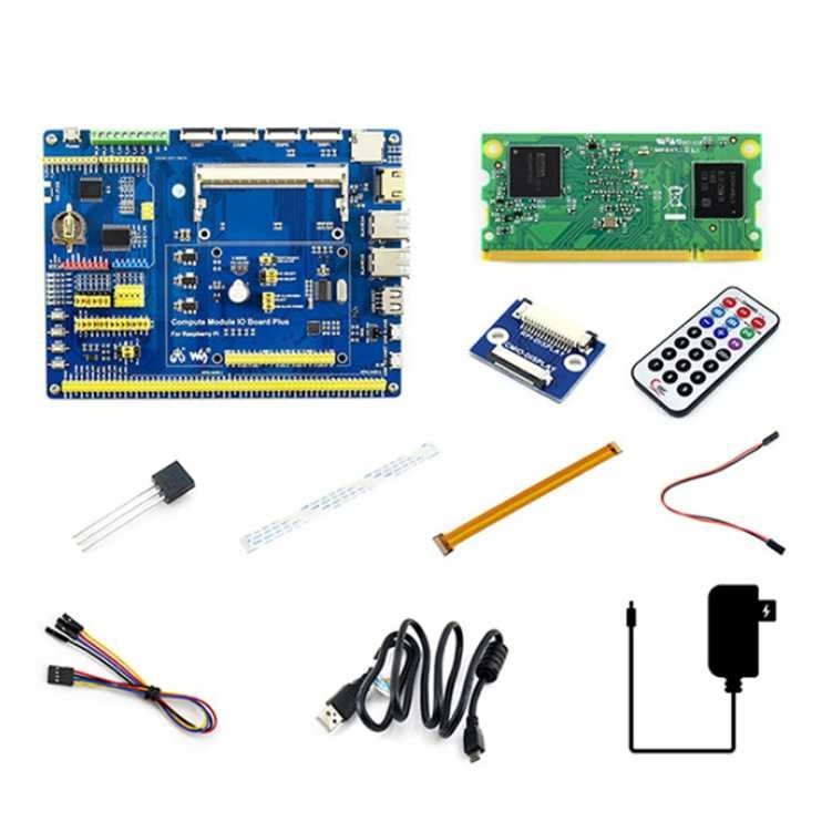 树莓派计算模块扩展板套餐 Compute Module 3+ 32GB缩短开发周期