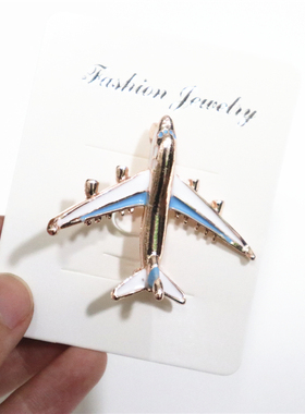 航空特色小飞机别针飞行纪念品