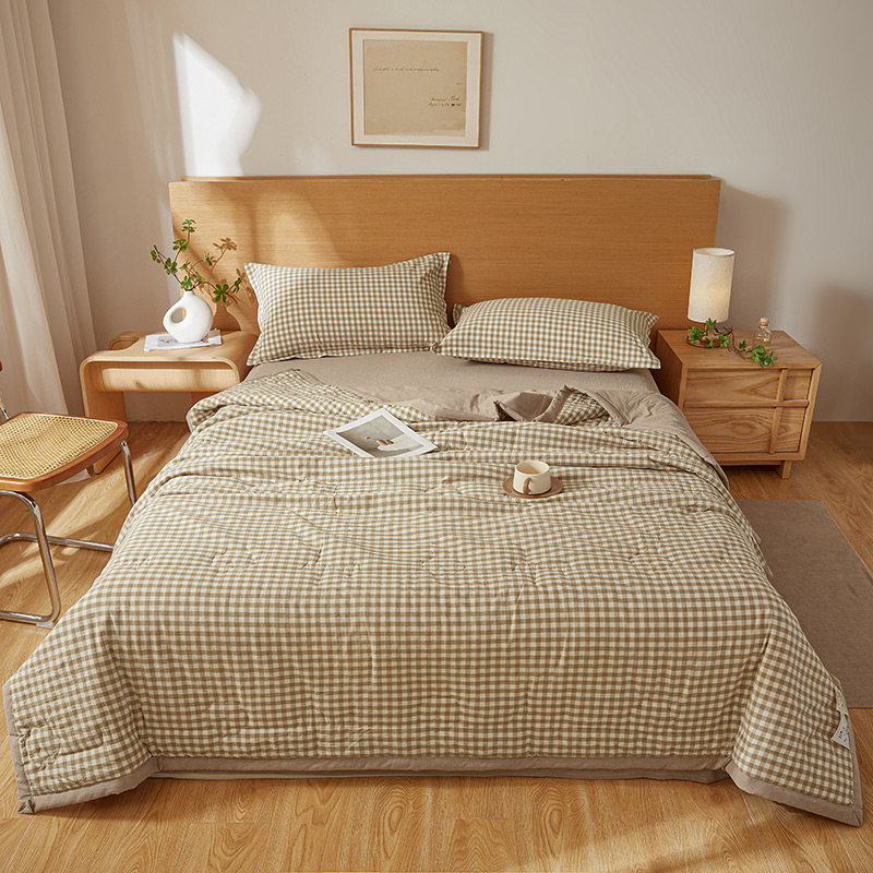 2025新款A类新疆棉花夏凉被纯棉全棉填充原棉空调被