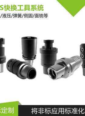 PSC接口快换液压刀柄:CA40/CA50/CA63热缩模块化组合PSC刀柄