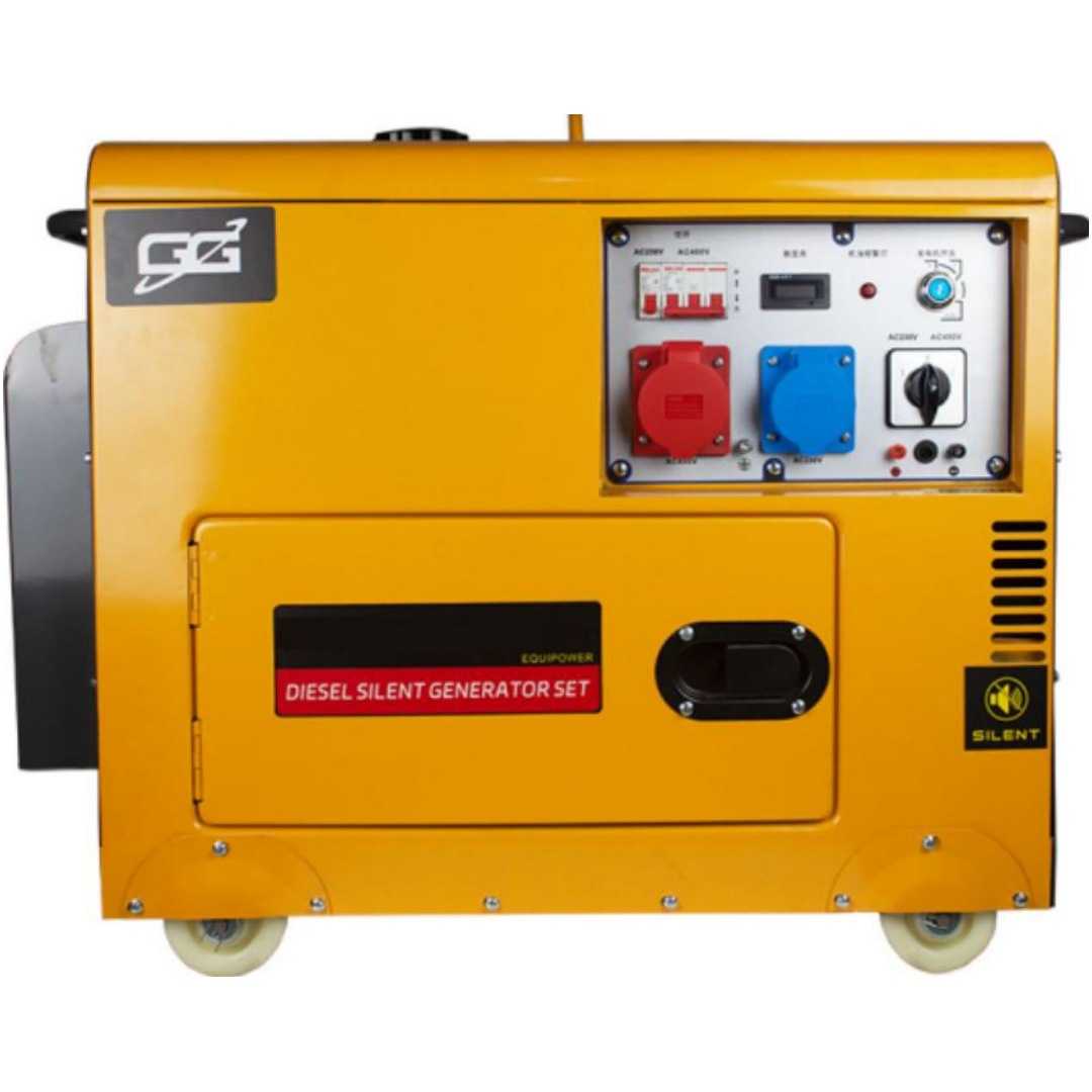 亘高柴油发电机组3/5/6/8/10/12千瓦小型家用220V发电机