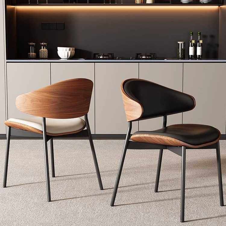 意式简约胡桃木伊姆斯椅子酒店餐厅咖啡厅轻奢意式网红实木餐桌椅,3C数码配件,摄像机配件,淘宝优惠券,粉丝福利购,淘宝优惠卷