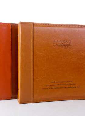 厂家直销变色PU面相册 外贸货源photo album创意手工粘胶相薄影集