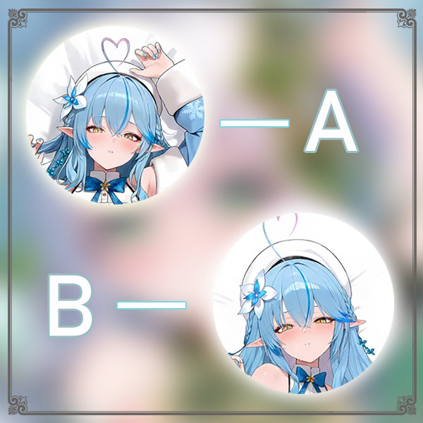 Hololive 雪花菈米动漫游戏宅男二次元游戏动漫等身抱枕