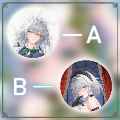東方Project 十六夜咲夜动漫游戏宅男二次元游戏动漫等身抱枕