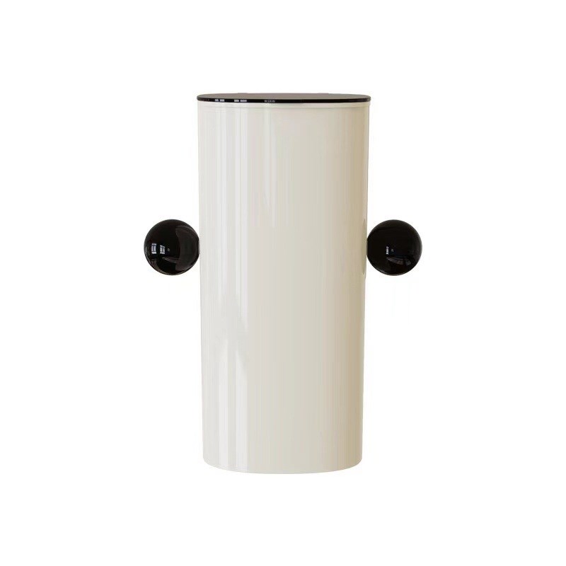 原田治化妆刷收纳桶桌p面便携防尘按压旋转自动升降笔筒带盖大容